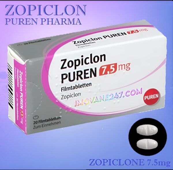 ZOPICLON (PUREN 7.5 mg tabletter)
