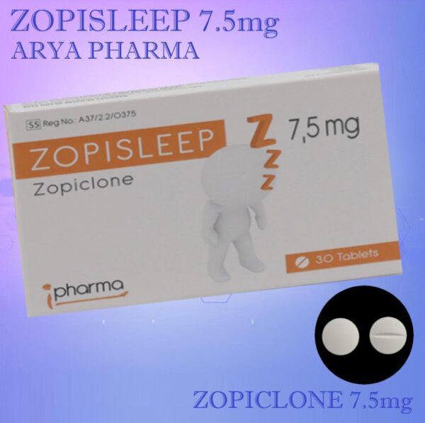 ZOPISLEEP (ZOPICLONE 7.5 mg tabletter)