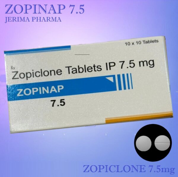 ZOPINAP (ZOPICLONE 7.5 mg tabletter)