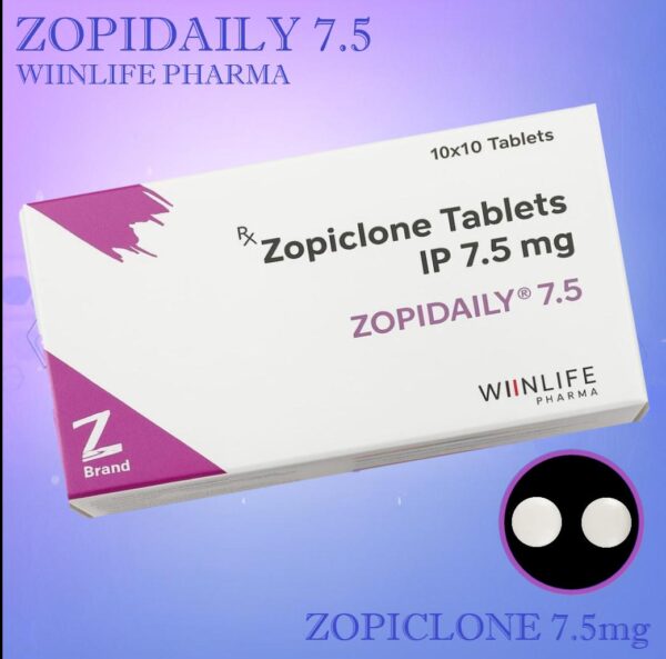 ZOPIDAILY (ZOPICLONE 7.5 mg tabletter)