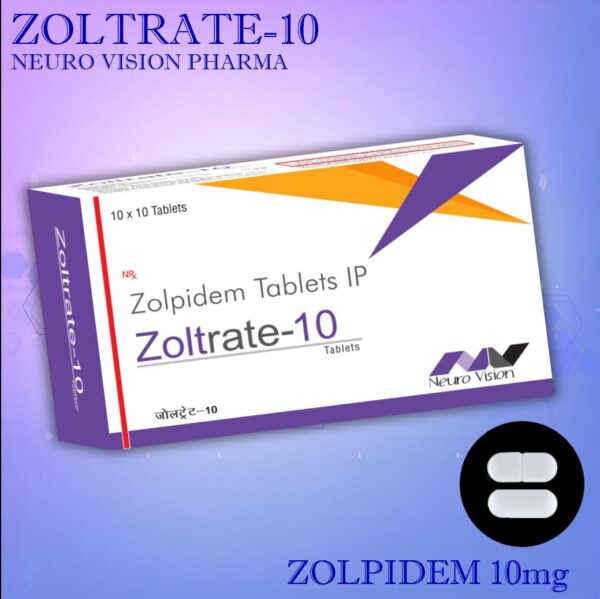 ZOLTRATE - 10 (ZOLPIDEM10 mg tabletter)